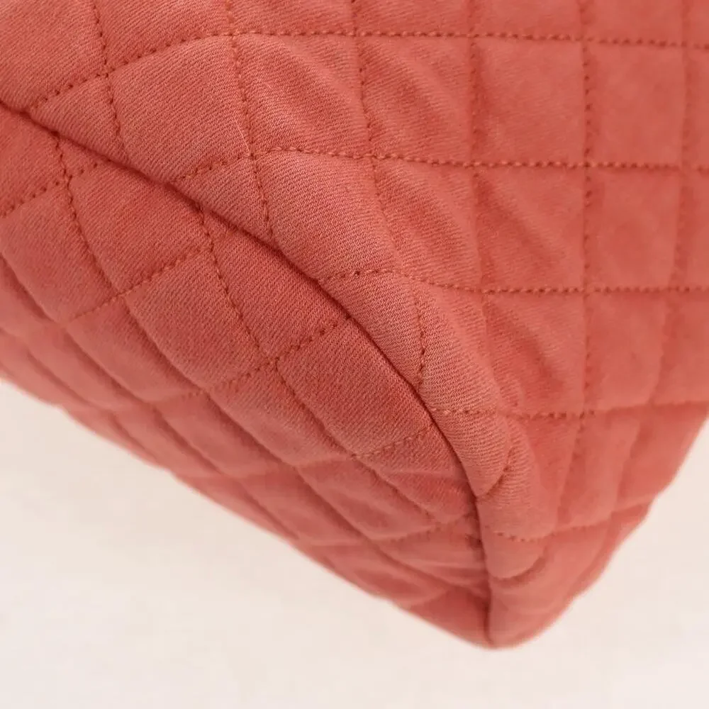 Chanel Matelasse Denim Backpack Pink